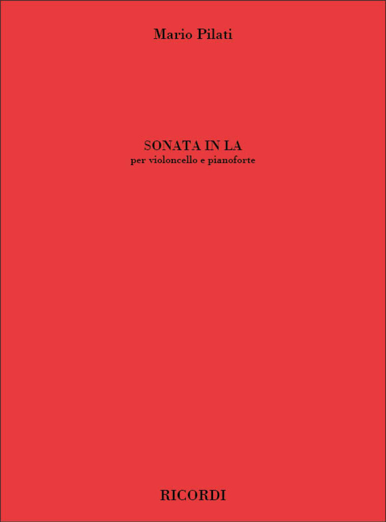 Sonata in La